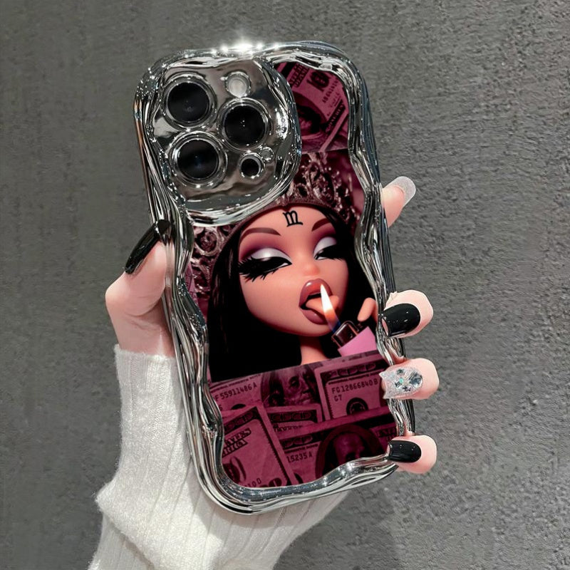 Elegant And Opulent: A Stylishly Designed Soft Protective Phone Case with a Luxurious Finish for Iphone Models 16, 15, 14, 13, 12, 11 Pro And Promax, As Well As 16, 15, 14 Plus, Featuring a Cute Fashionable Thick Shockproof D